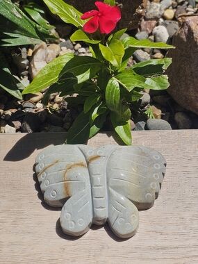Polychrome Jasper Crystal Butterfly